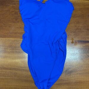 BECCA Royal Blue One-Piece Swimsuit